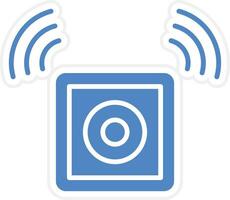 Emergency Button Vector Icon