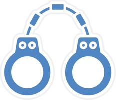 Handcuffs Vector Icon
