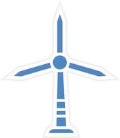 Windmill Vector Icon