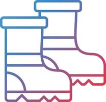 Rubber Boots Vector Icon