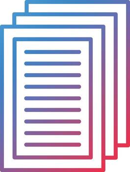 icono de vector de documento