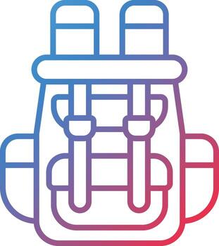 Backpack Vector Icon
