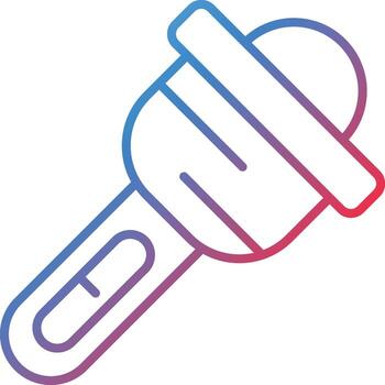 icono de vector de linterna