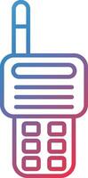 Two Way Radio Vector Icon
