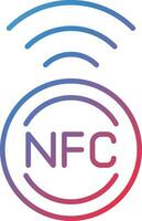 NFC Vector Icon