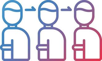 Queue Vector Icon