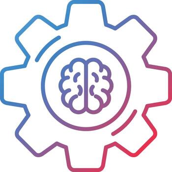 Deep Learning Vector Icon