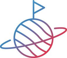 Space Colonization Vector Icon
