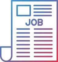 Job Ad Vector Icon