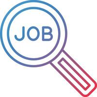 Job Search Vector Icon