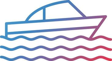 Splash Boat Vector Icon