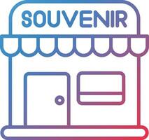 Souvenir Shop Vector Icon