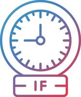 Intermittent Fasting Vector Icon