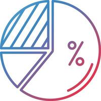 Pie Chart Vector Icon
