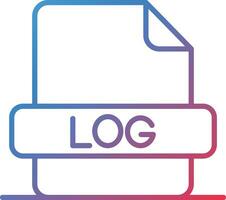 Log File Vector Icon