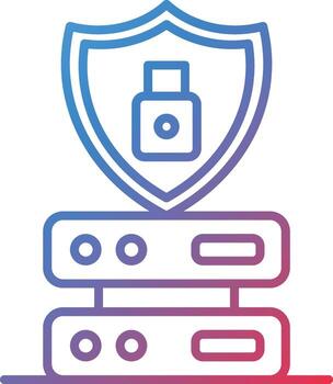 Secure Backup Vector Icon