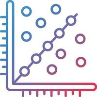 Regression Analysis Vector Icon