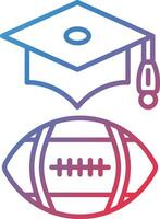 College Football Vector Icon