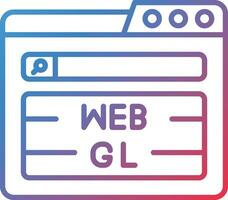 Webgl Vector Icon