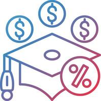 Higher Education Loan Program Vector Icon