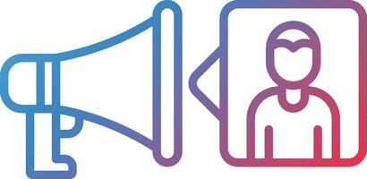 Digital Pr Vector Icon