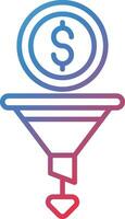 Sales Funnel Vector Icon