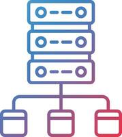 Data Modeling Vector Icon
