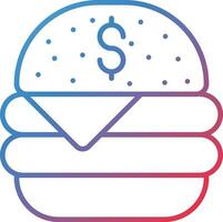 Budget Eating Vector Icon