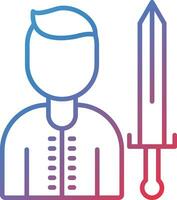 Sword Swallower Vector Icon