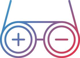 Prescription Glasses Vector Icon