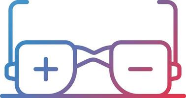 Prescription Sunglasses Vector Icon