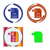 XML Vector Icon