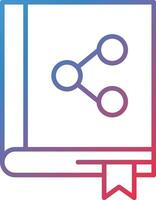 Share Books Vector Icon