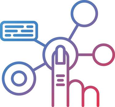 Interaction Vector Icon
