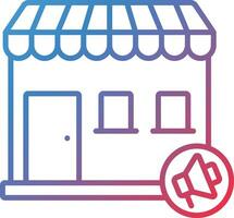 Retail Marketing Vector Icon