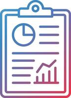 Marketing Report Vector Icon