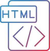 Html Vector Icon