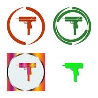 Unique Gun Vector Icon