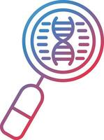 Genetic Finding Vector Icon