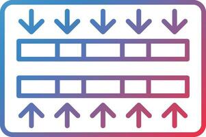Sequence Alignment Vector Icon