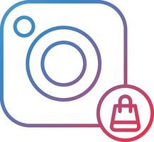 Shoppable Instagram Galleries Vector Icon