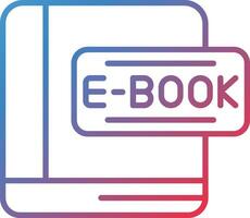 icono de vector de ebook