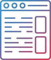 Online Survey Vector Icon