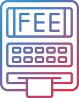 Atm Fees Vector Icon