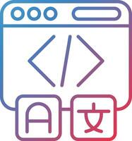 Hreflang Tag Vector Icon