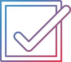 Checkbox Vector Icon