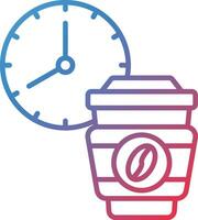 Coffee Break Vector Icon