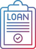 Loan Money Vector Icon