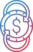 Cash Flow Vector Icon