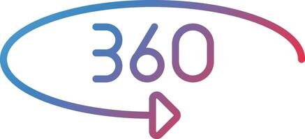 360 Degree Feedback Vector Icon